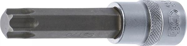 BGS Bit-Einsatz T70 T-Profil (für Torx)  Länge 100 mm Antrieb Innenvierkant 12,5 mm (1/2") 4477